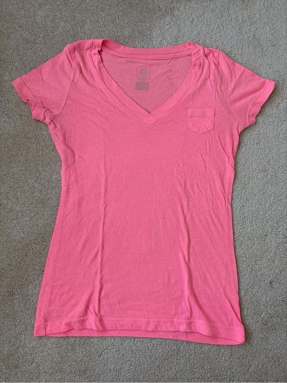 Women’s V‑Neck Pocket Tee S